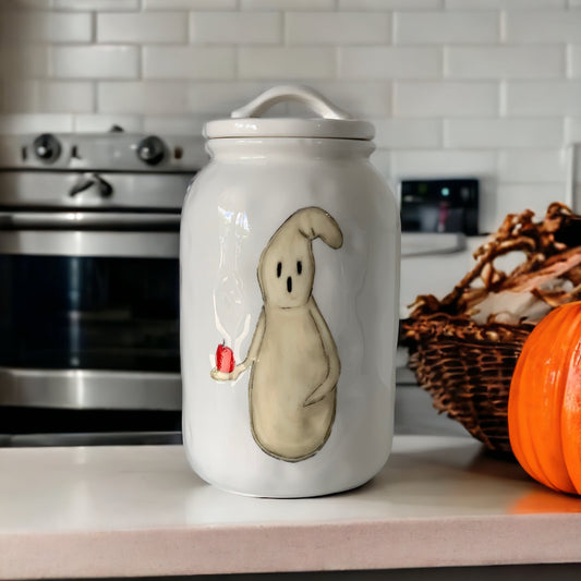 Vintage Ghost Canister