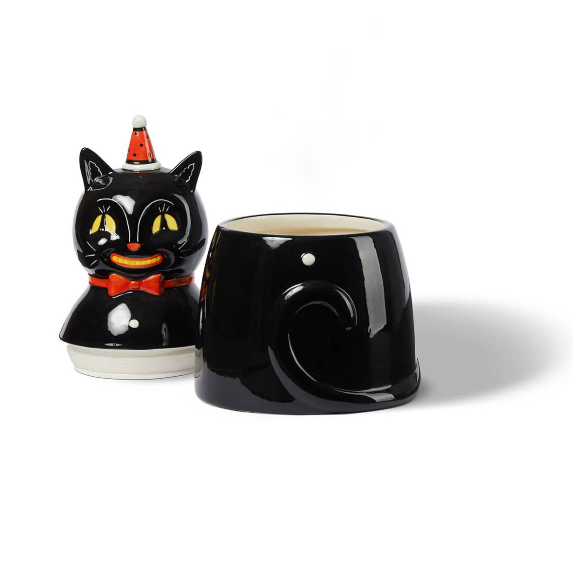 Johanna Park Black Cat Cookie Jar